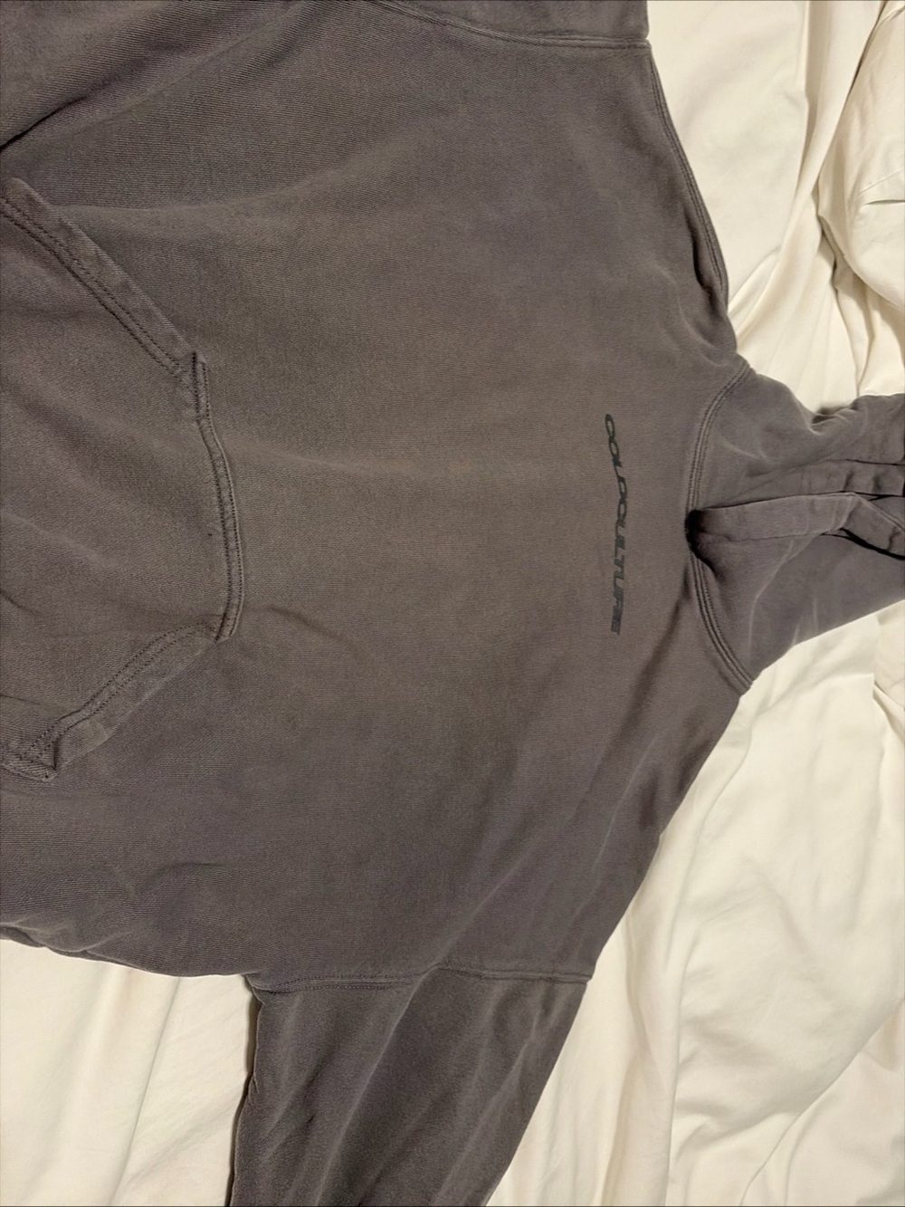 Men's Smokey Gray cold culture  Hoodie Sweatshirt size xs used